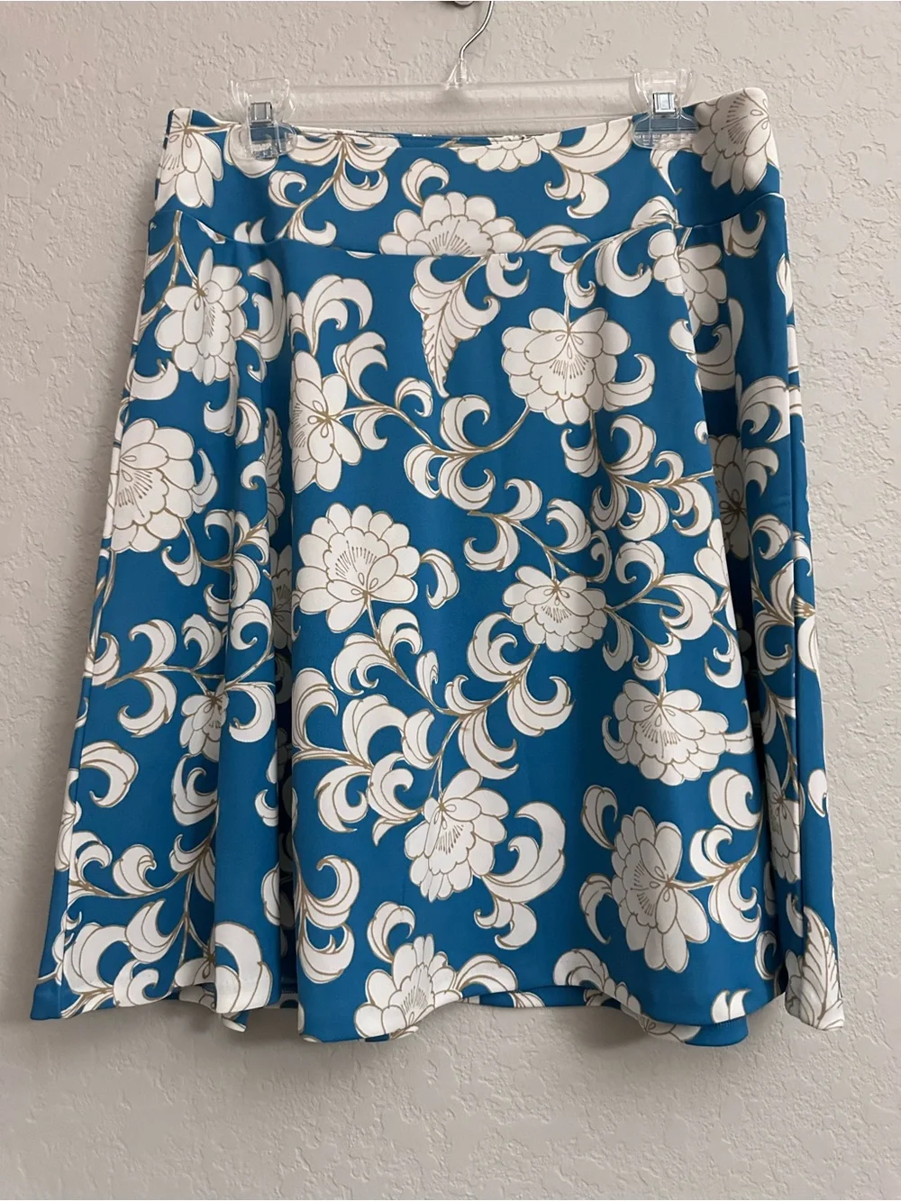 ANN TAYLOR A-line Floral Easy Care Skirt Womens Size Medium - Picture 1 of 5